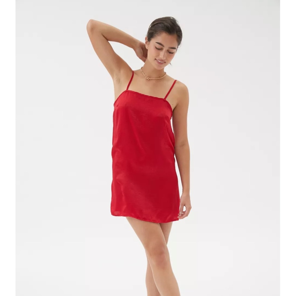 Urban Outfitters Urban Renewal Remnants Slip Mini Dress